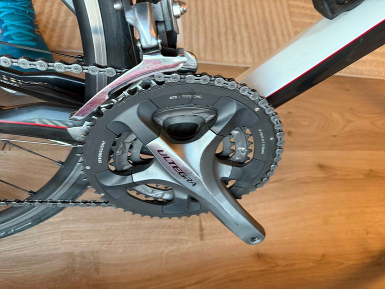 Used B’TWIN Custom Shimano Ultegra 2010 Road & Gravel, White — image 3 of 9