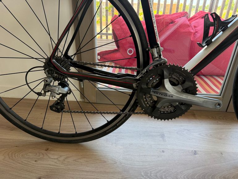 Gebrauchtes B’TWIN Custom Shimano Ultegra 2010 Road & Gravel, Weiß — Bild 22 von 23