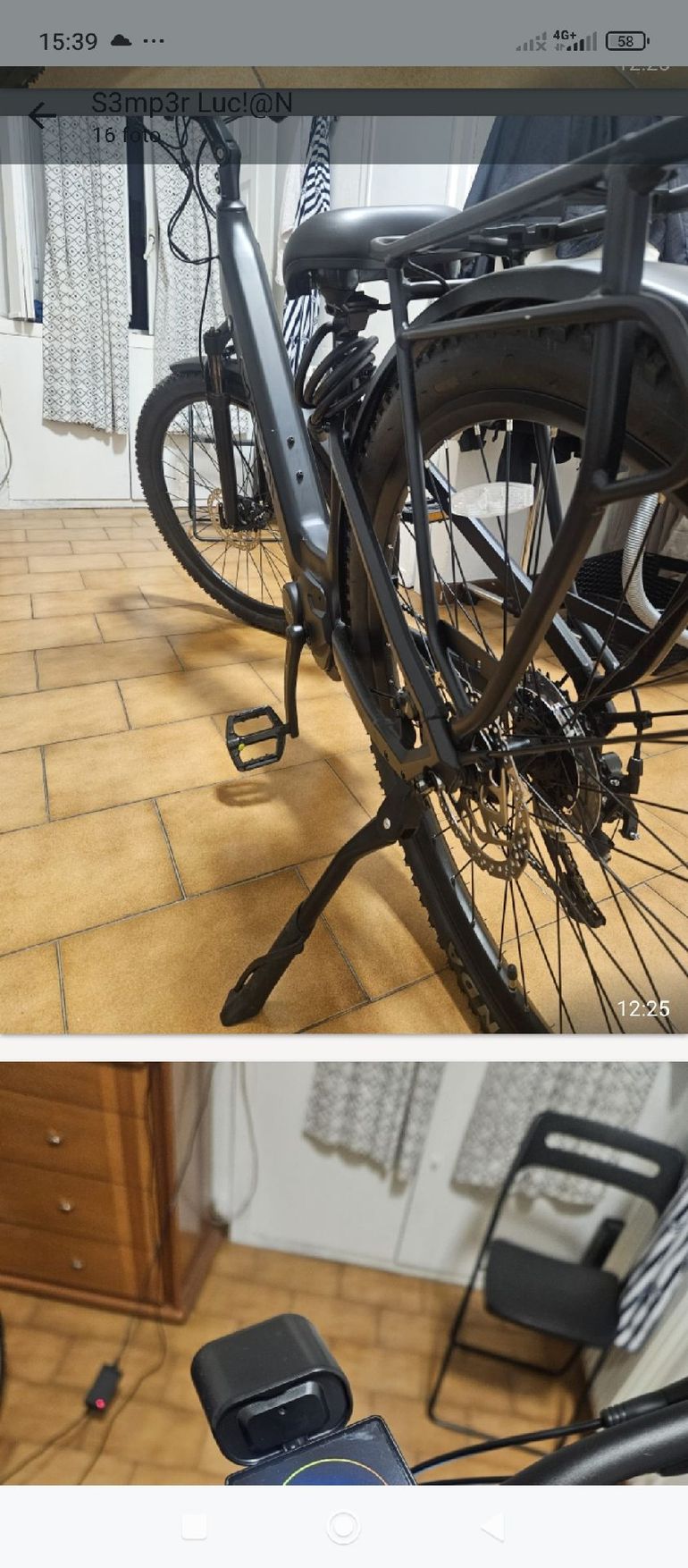 Gebrauchtes Momas Custom Shimano Dura Ace Di2 2023 Mountainbike, Schwarz — Bild 6 von 6
