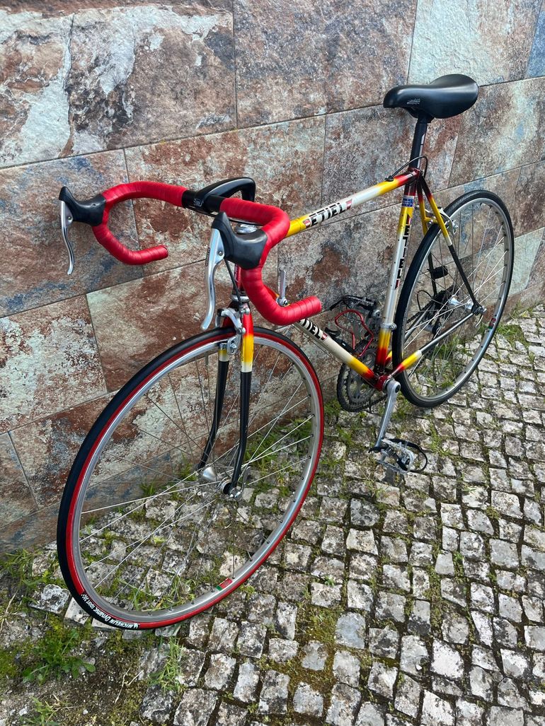 Gebrauchtes Etiel Custom Shimano Dura Ace Di2 1987 Road & Gravel, Rot — Bild 18 von 19