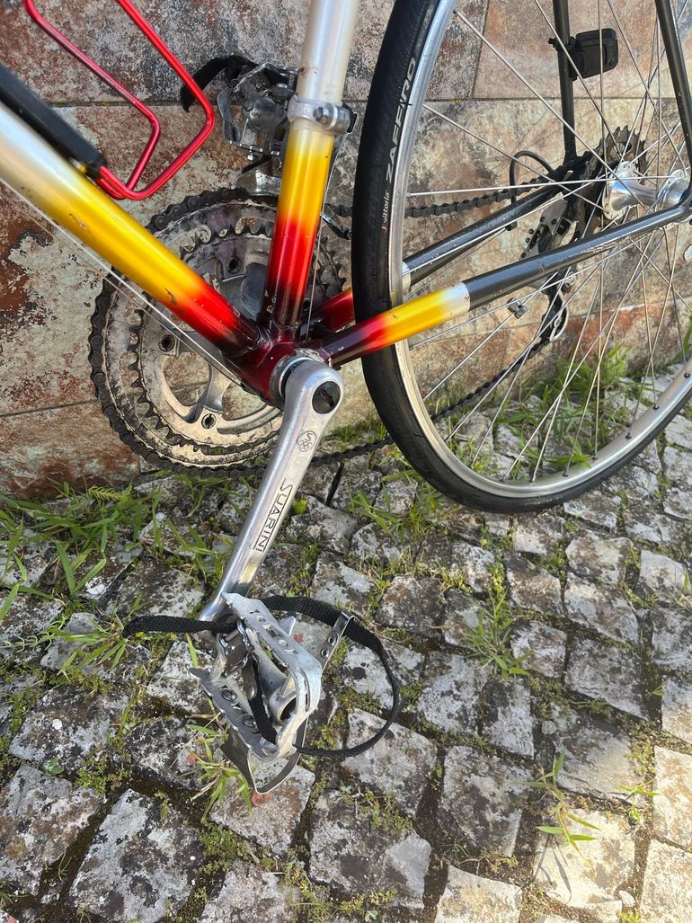 Gebrauchtes Etiel Custom Shimano Dura Ace Di2 1987 Road & Gravel, Rot — Bild 12 von 19
