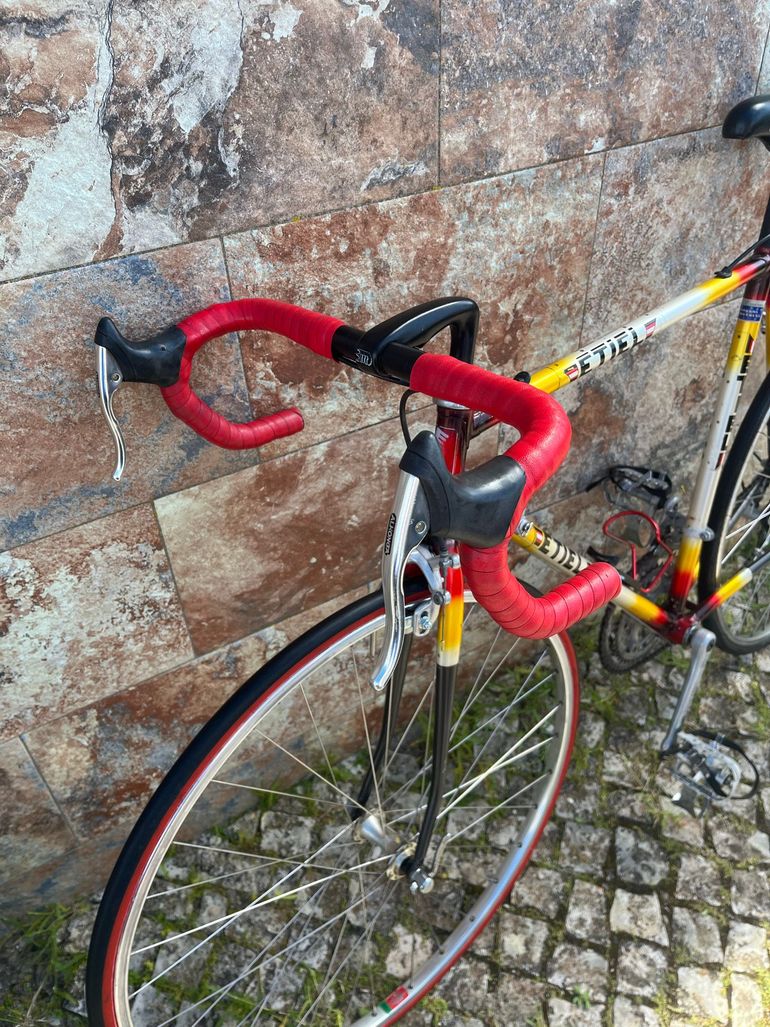 Gebrauchtes Etiel Custom Shimano Dura Ace Di2 1987 Road & Gravel, Rot — Bild 8 von 19