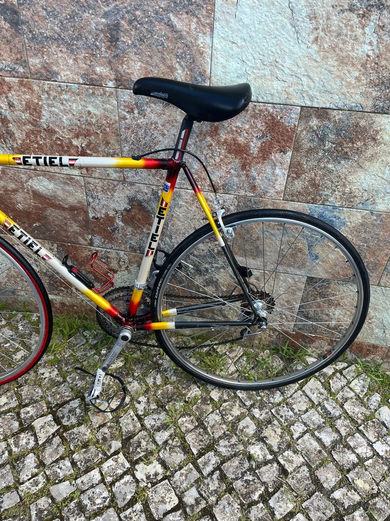 Gebrauchtes Etiel Custom Shimano Dura Ace Di2 1987 Road & Gravel, Rot — Bild 3 von 19