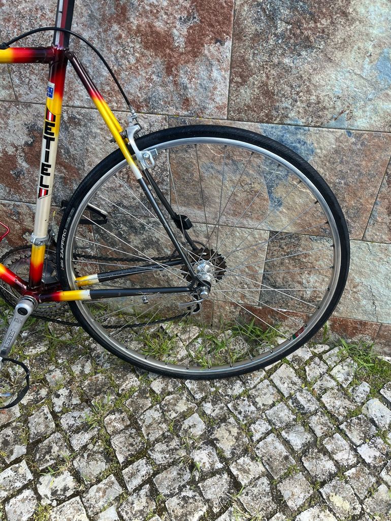 Gebrauchtes Etiel Custom Shimano Dura Ace Di2 1987 Road & Gravel, Rot — Bild 9 von 19