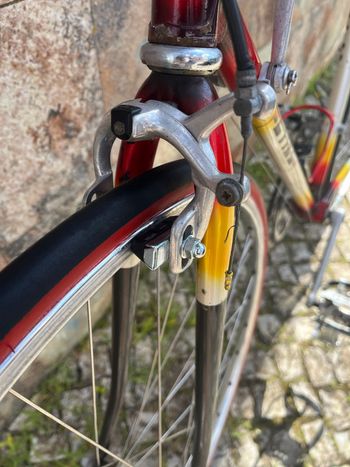 Gebrauchtes Etiel Custom Shimano Dura Ace Di2 1987 Road & Gravel, Rot — Bild 11 von 19