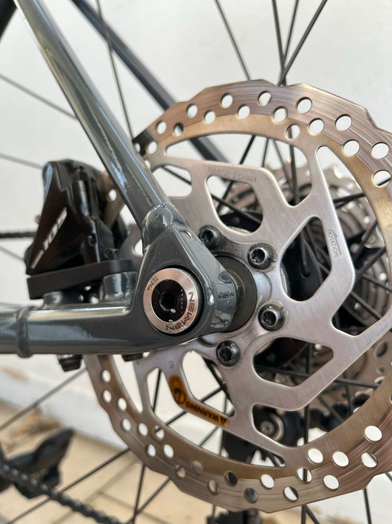 Used CUBE ATTAIN SL 2022 2022 Road & Gravel, Light Gray — image 10 of 11