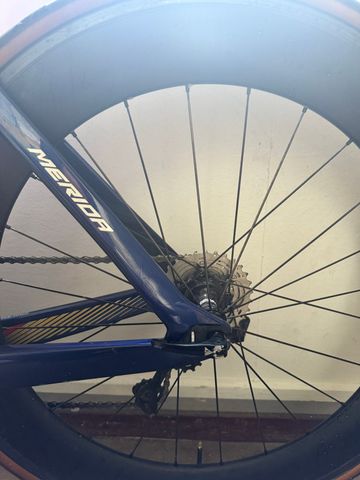 Used Merida Warp TT 2019 2019 Road & Gravel, Blue — image 7 of 13