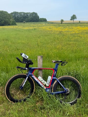 Used Merida Warp TT 2019 2019 Road & Gravel, Blue — image 3 of 13