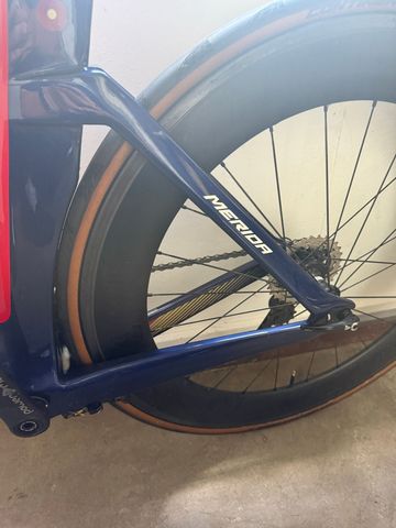 Used Merida Warp TT 2019 2019 Road & Gravel, Blue — image 8 of 13