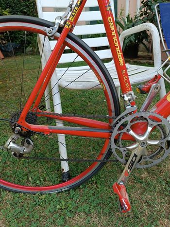 Gebrauchtes Cannondale Caad Shimano Ultegra 1996 Road & Gravel, Rot — Bild 3 von 3