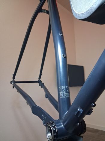 Used Nordest ALBARDA 2 STEEL Frameset 2024 Frameset 2024 Road & Gravel, Black — image 5 of 11