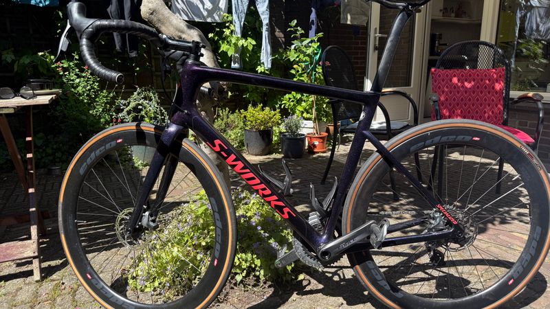 Used Specialized Tarmac SL6 2018 Road & Gravel, Purple — image 2 of 14