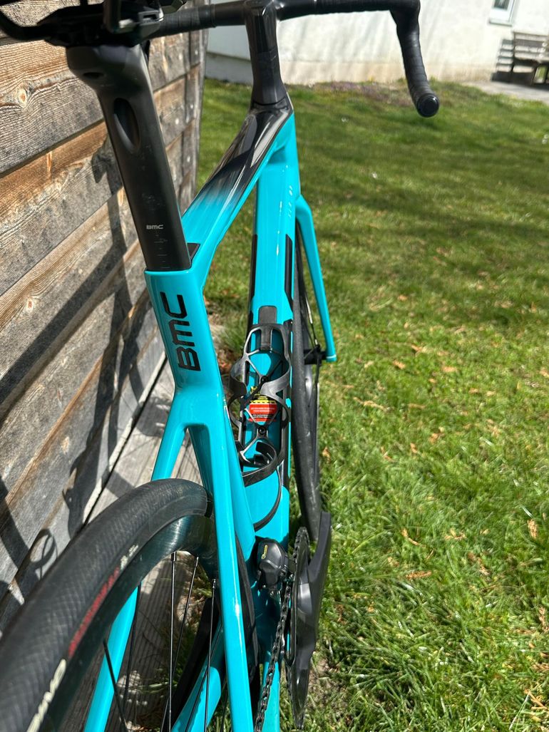 Used BMC Teammachine SLR 01 FOUR 2024 2024 Road & Gravel, Blue — image 6 of 10