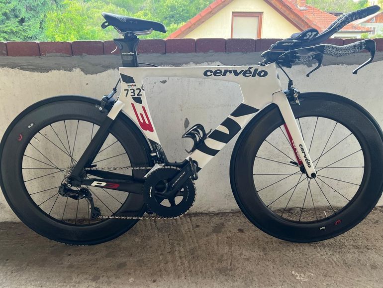 Used Cervélo P3 Shimano Dura Ace Di2 2015 Road & Gravel, White — image 2 of 8