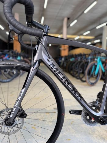 Used Eddy Merckx Mourenx 69 AXS Carbon 2021 Road & Gravel, Light Gray — image 11 of 17