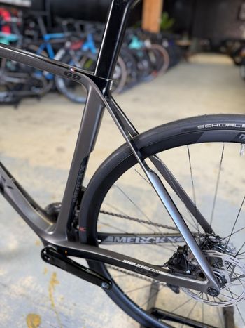 Used Eddy Merckx Mourenx 69 AXS Carbon 2021 Road & Gravel, Light Gray — image 14 of 17