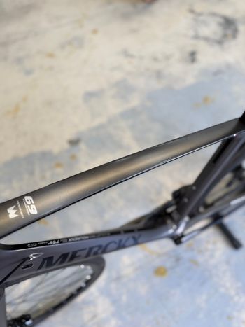 Used Eddy Merckx Mourenx 69 AXS Carbon 2021 Road & Gravel, Light Gray — image 16 of 17