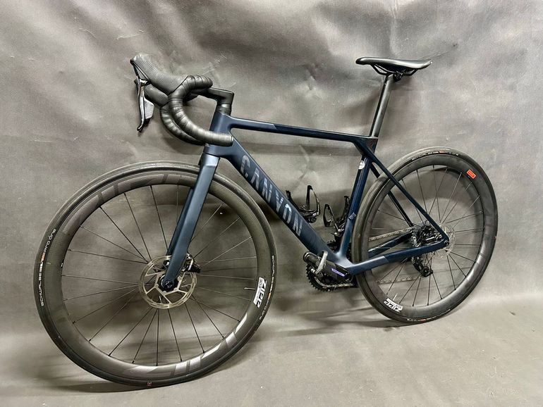 Used Canyon Ultimate CF SLX 8 AXS 2025 2025 Road & Gravel, Blue — image 1 of 20