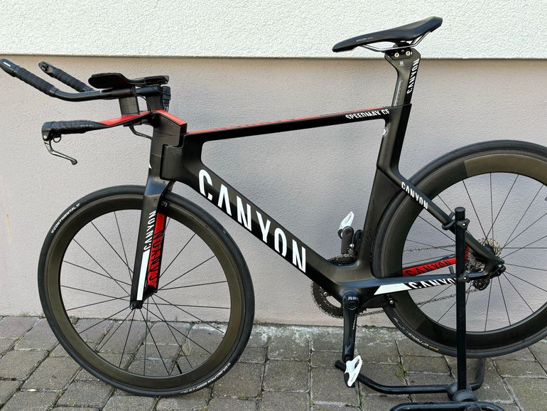 Gebrauchtes Canyon Speedmax Shimano Ultegra Di2 2013 Road & Gravel, Schwarz — Bild 1 von 9