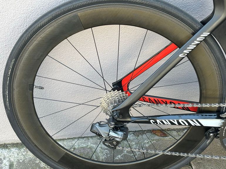 Gebrauchtes Canyon Speedmax Shimano Ultegra Di2 2013 Road & Gravel, Schwarz — Bild 4 von 9