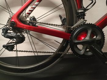 Used Ceepo Custom Shimano Ultegra Di2 2021 Road & Gravel, Red — image 6 of 7
