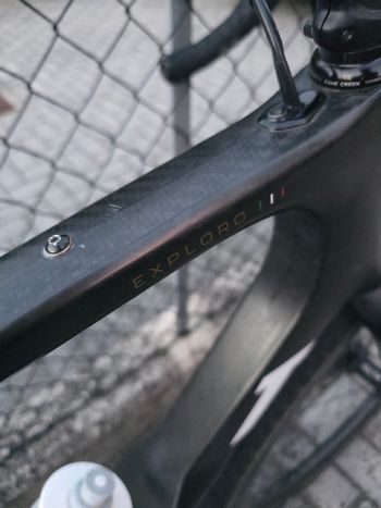 Used 3T Exploro RaceMax Italia Frame 1X 2023 Frameset 2023 Road & Gravel, Black — image 7 of 12