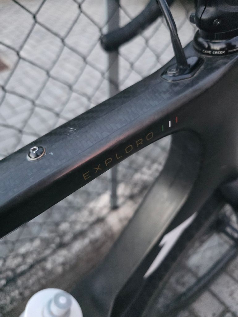 Used 3T Exploro RaceMax Italia Frame 1X 2023 Frameset 2023 Road & Gravel, Black — image 7 of 12