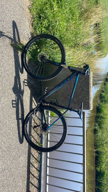 Gebrauchtes CUBE Attention Shimano Deore XT 2019 Mountainbike, Blau — Bild 8 von 20