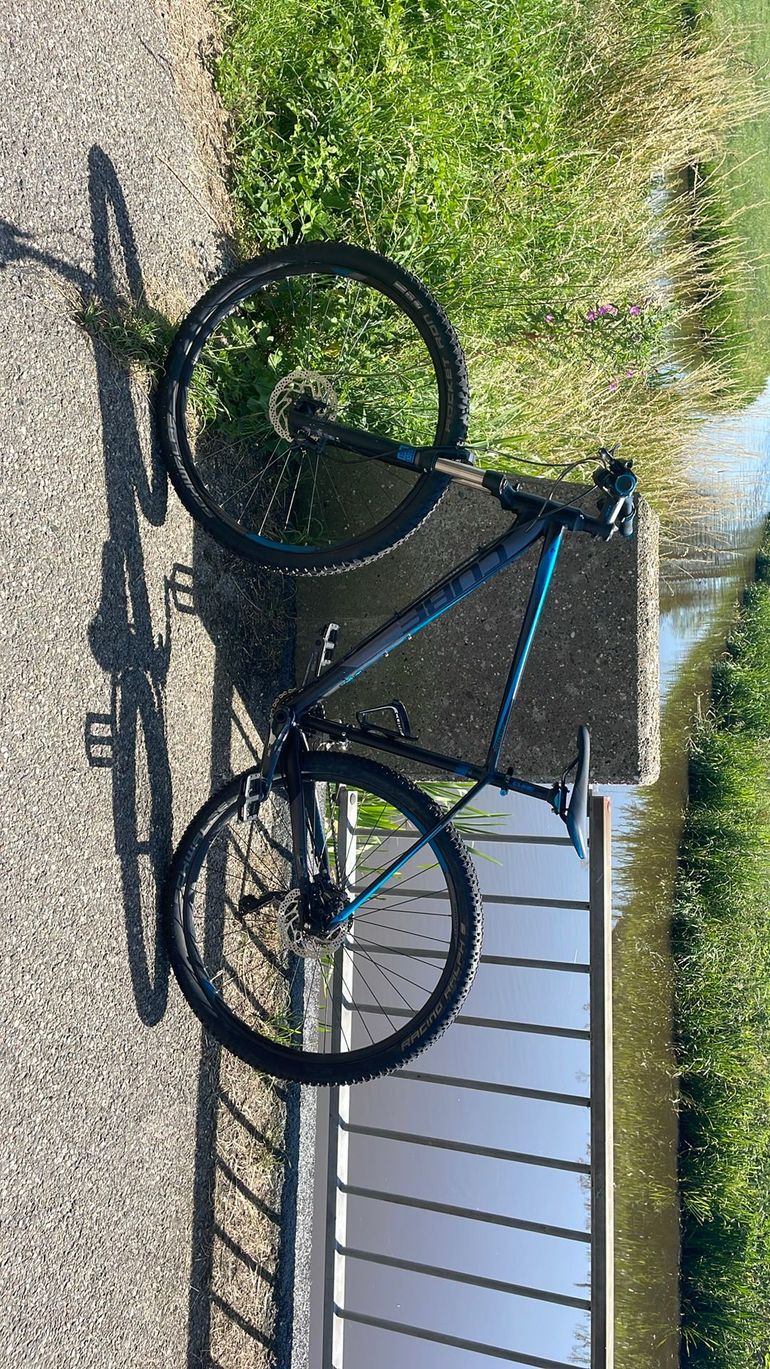 Gebrauchtes CUBE Attention Shimano Deore XT 2019 Mountainbike, Blau — Bild 8 von 20