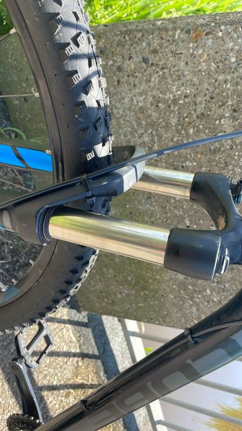 Gebrauchtes CUBE Attention Shimano Deore XT 2019 Mountainbike, Blau — Bild 18 von 20