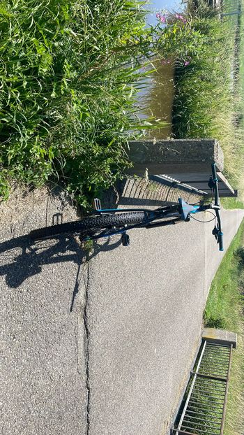 Gebrauchtes CUBE Attention Shimano Deore XT 2019 Mountainbike, Blau — Bild 7 von 20