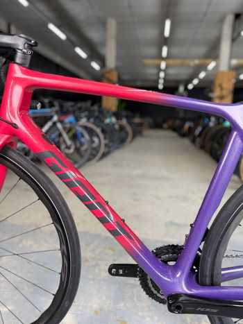 Used Giant TCR Di2 Carbon 2022 Road & Gravel, Purple — image 19 of 24