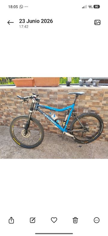 Brugt Cannondale Scalpel-Si Carbon 2 Eagle 2017 2017 Mountainbike — billede 1 af 3