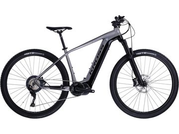 Kross Level Boost 3.0 630 Wh 2023 2023 Mountainbike usato, Grigio chiaro — immagine 2 di 3