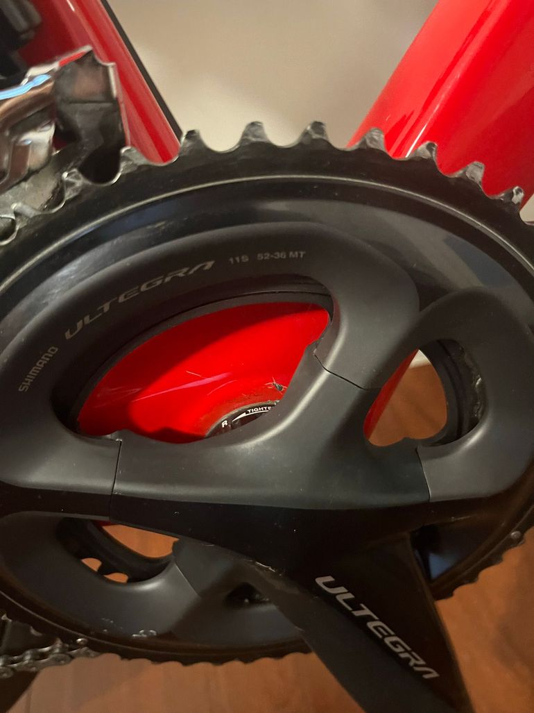 Used WRC Custom Shimano Ultegra 2021 Road & Gravel, Red — image 11 of 14