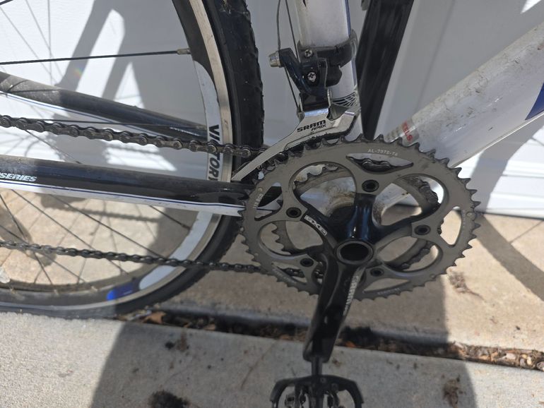 Used Blue Competition Custom SRAM Apex 2011 Road & Gravel, White — image 9 of 13