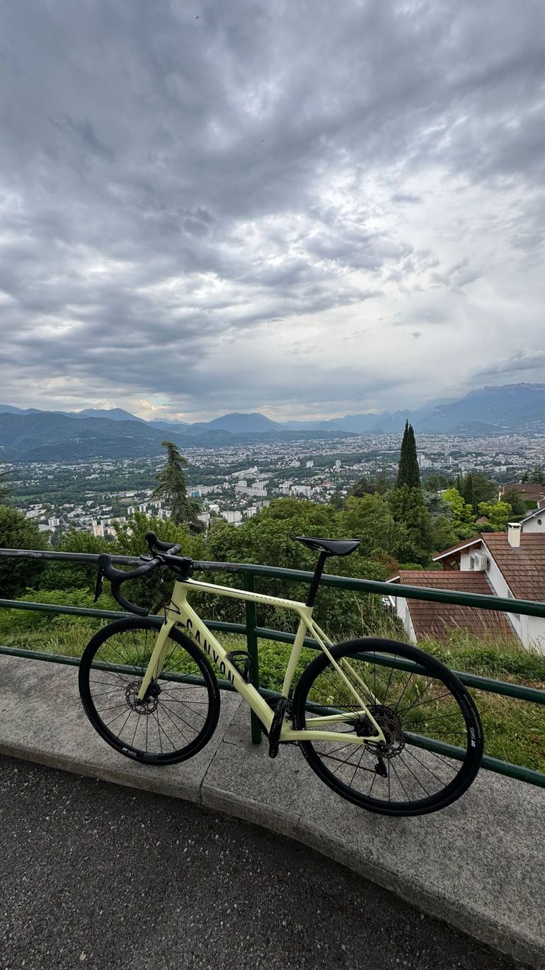 Used Canyon Endurace CF SL 7 Disc 2022 2022 Road & Gravel, Green — image 2 of 8