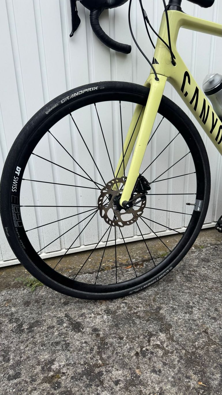 Used Canyon Endurace CF SL 7 Disc 2022 2022 Road & Gravel, Green — image 5 of 8