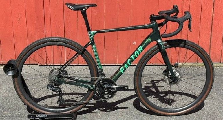 Used Factor LS GRX Di2 Ceramic Speed 2022 2022 Road & Gravel, Green — image 1 of 19