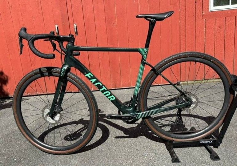 Used Factor LS GRX Di2 Ceramic Speed 2022 2022 Road & Gravel, Green — image 7 of 19