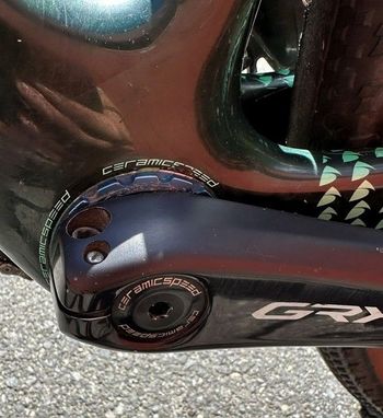 Used Factor LS GRX Di2 Ceramic Speed 2022 2022 Road & Gravel, Green — image 3 of 19