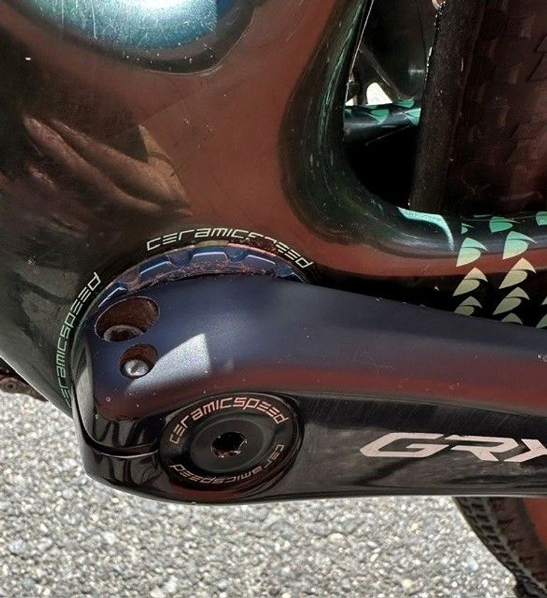Used Factor LS GRX Di2 Ceramic Speed 2022 2022 Road & Gravel, Green — image 3 of 19