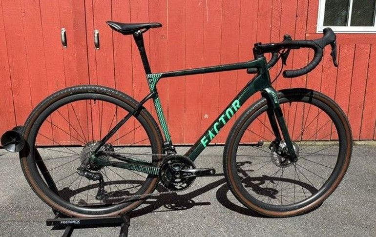 Used Factor LS GRX Di2 Ceramic Speed 2022 2022 Road & Gravel, Green — image 5 of 19
