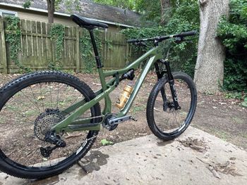Used Fezzari Delano Peak SRAM GX Eagle AXS 2023 Mountainbike, Green — image 4 of 5