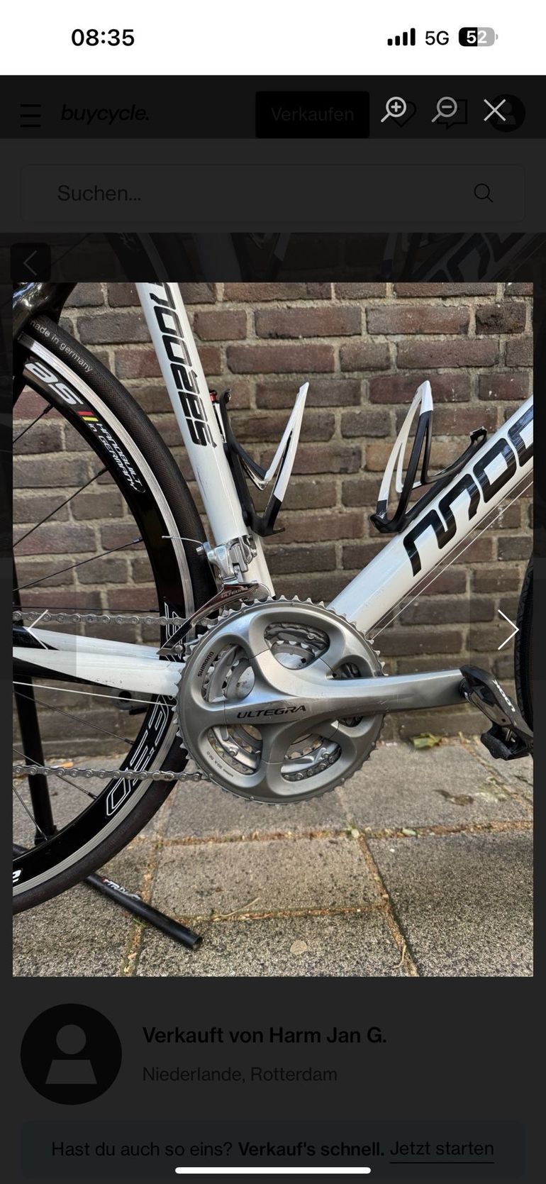 Brugt Moozes Custom Shimano Ultegra 2017 Road & Gravel — billede 8 af 13