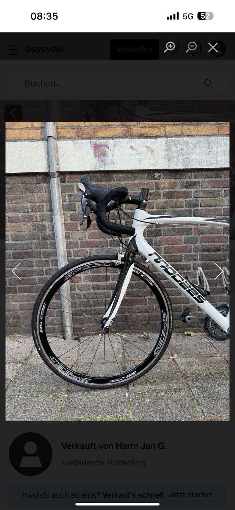 Brugt Moozes Custom Shimano Ultegra 2017 Road & Gravel — billede 11 af 13