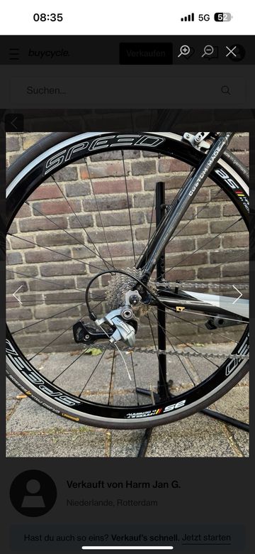 Used Moozes Custom Shimano Ultegra 2017 Road & Gravel, White — image 9 of 13