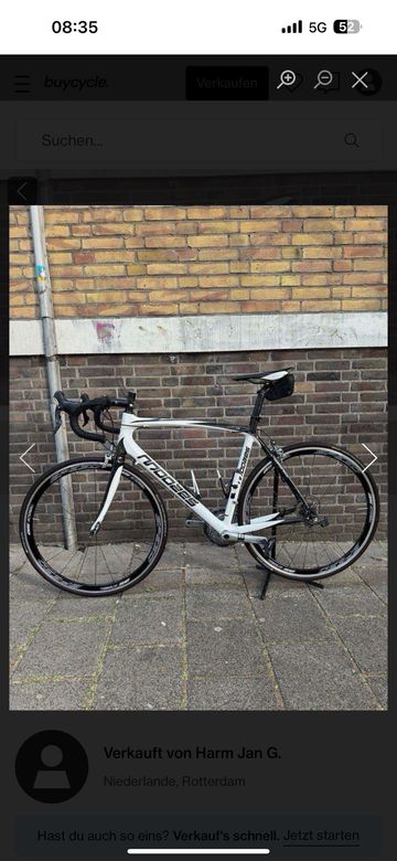 Used Moozes Custom Shimano Ultegra 2017 Road & Gravel, White — image 1 of 13