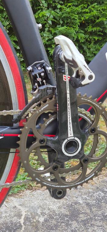 Used Ridley Noah Campagnolo Record 2012 Road & Gravel, Black — image 4 of 10