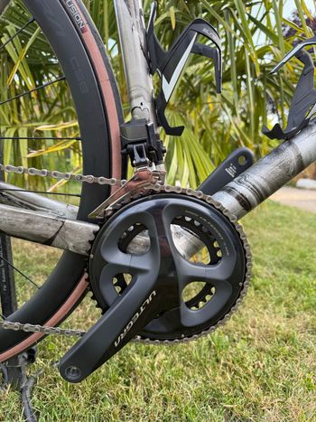 Used Meral Custom Shimano Dura Ace Di2 2025 Road & Gravel, Light Gray — image 5 of 8